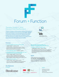 IDNL Forum and Function Event Invite